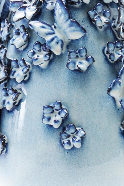Immagine prodotto Kare Design Vaso Farfalle Lightblue 35cm (1 x, 23 x 23 x 36 cm)