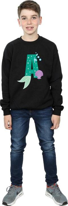 Produktbild Disney Alphabet A Is For Ariel Sweatshirt Jungen (140, 146)
