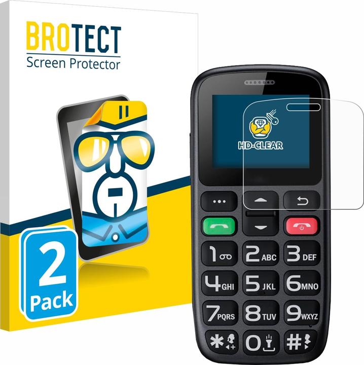 Actual product image BROTECT Screen Protector Clear (2 Piece, Samsung Galaxy S2 Plus)