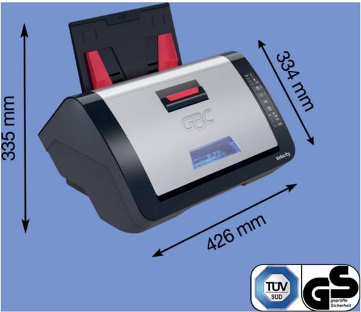 Actual product image GBC Laminator Velocity (125 µm, 80 - 125 µm, A4)