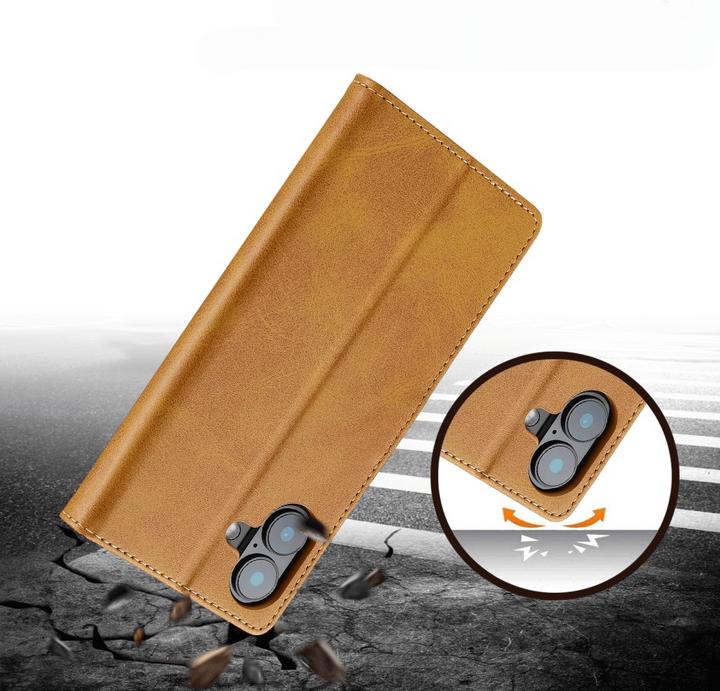Produktbild Cover-Discount iPhone 16 Plus - LC.IMEEKE Leder Etui Hülle (Apple iPhone 16 Plus)