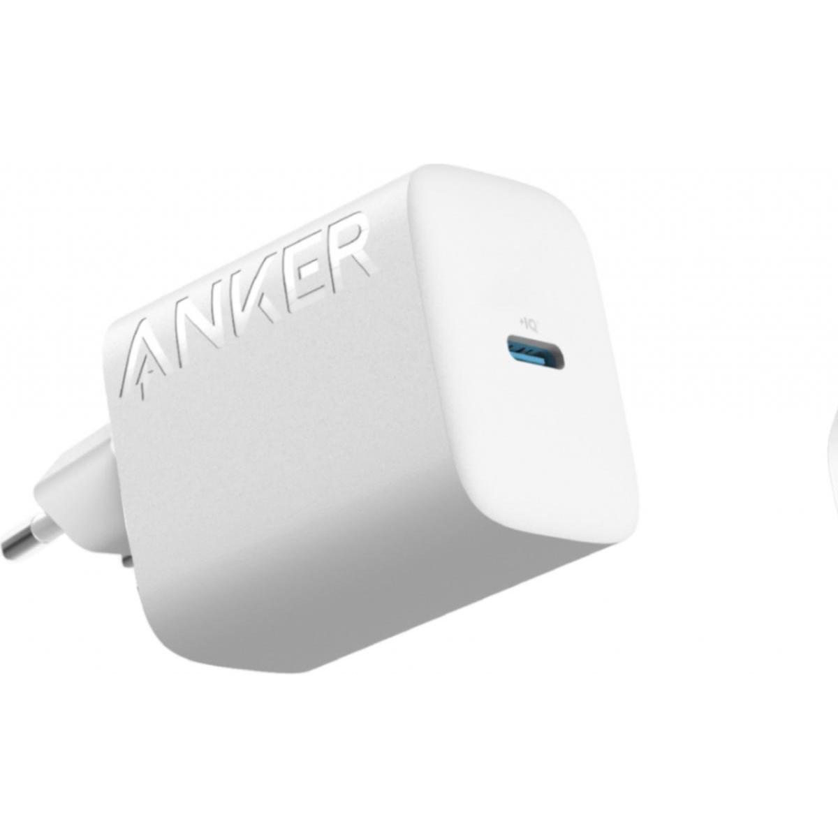 Anker 312 Charger 20W Ladegerät 1x USB-C white (20 W), USB Ladegerät, Weiss