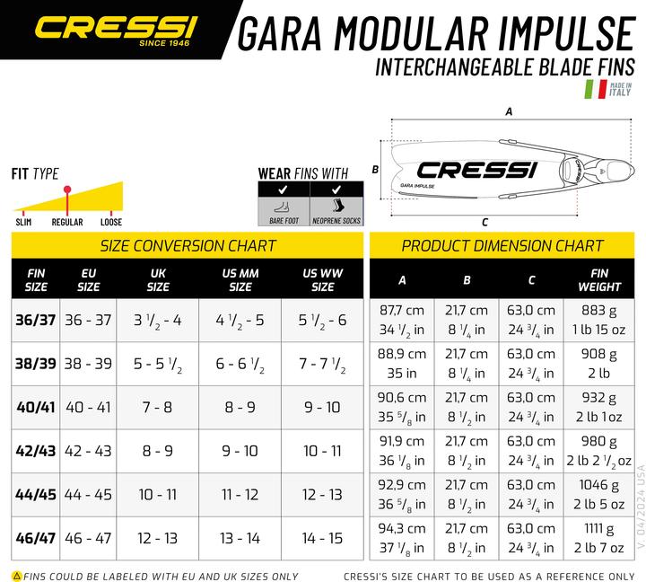 Produktbild Cressi Gara Modular
