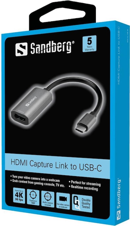 Produktbild Sandberg Capture Link (HDMI, 19 cm)
