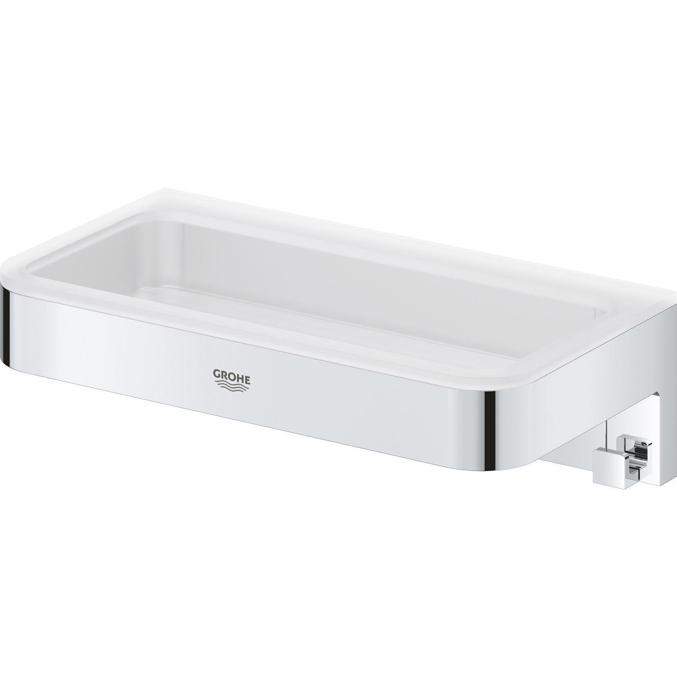 Grohe, Badaufbewahrung, Start Cube QuickFix Duschkorb, klebbar, chrom