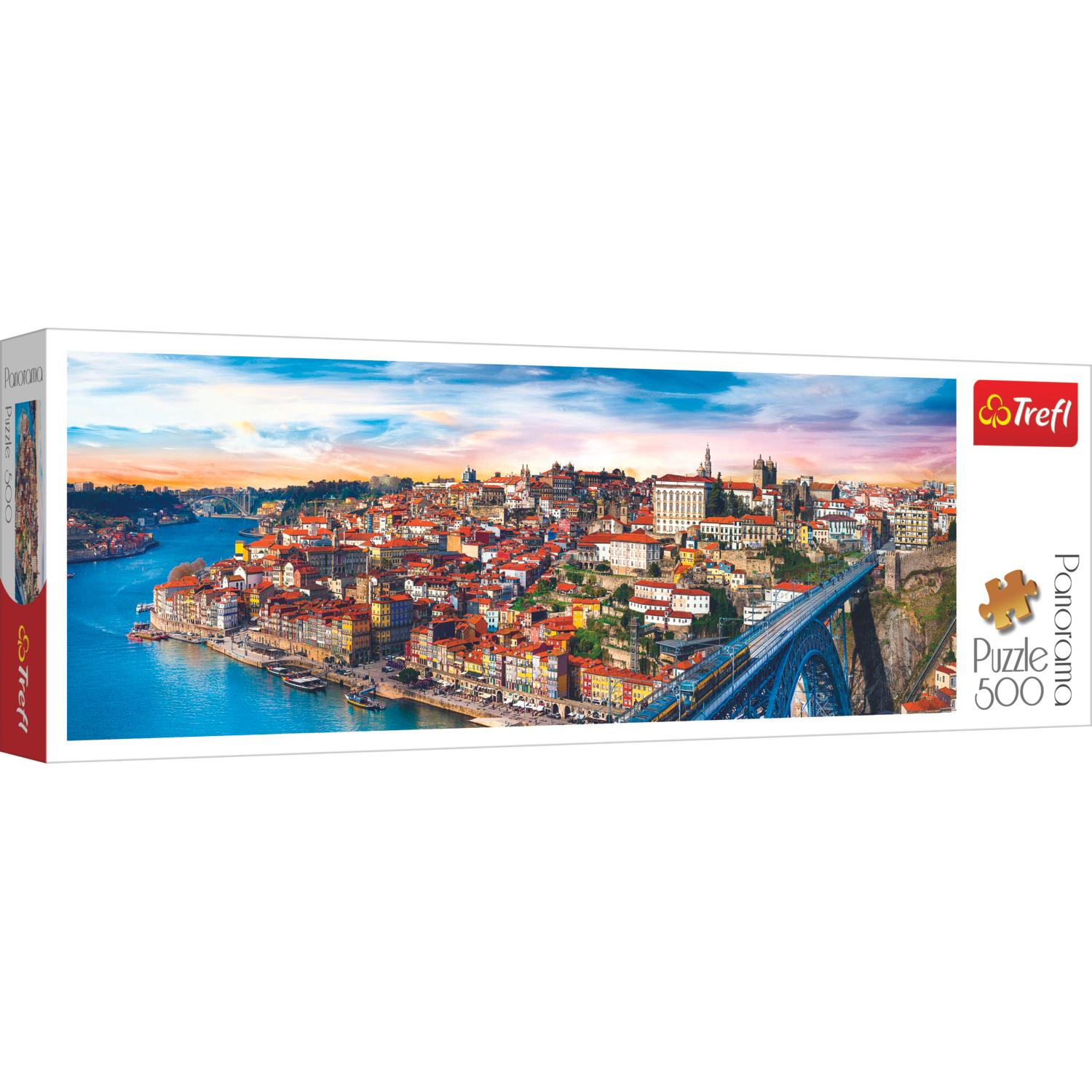 Trefl Puzzle Porto, Portugal Puzzle Panorama 500 Teile (500 Teile)