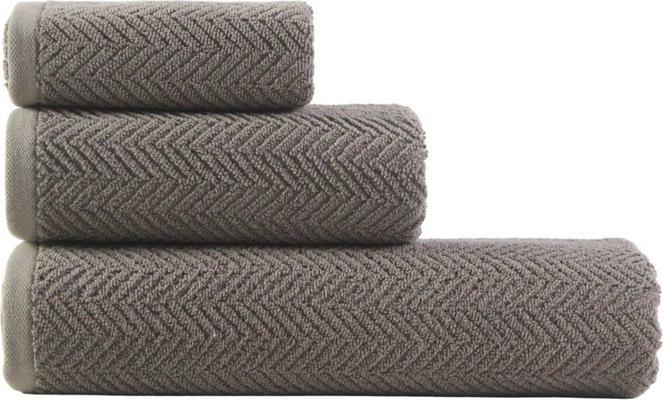 Actual product image Domoletti Towel bathrooms VISBY, light brown, 70 x 140 cm (70 x 140 cm)