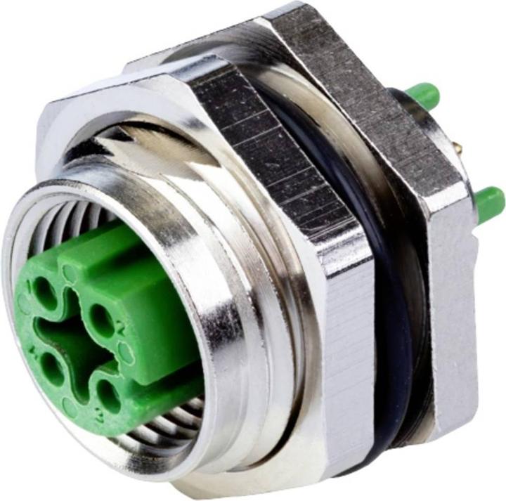 Image du produit Metz Connect MMT371A115 Connecteur femelle pour circuit imprimé Nombre de pôles/broches : 4 1 pc.