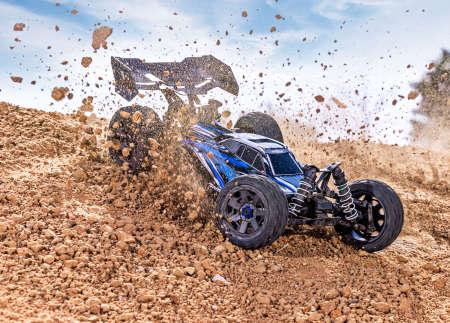 Produktbild Traxxas JATO 4x4 BL2S Brushless blau 1/8 RTR, HD-Teile, ohne Akku/Lader (RTR Ready-to-Run)