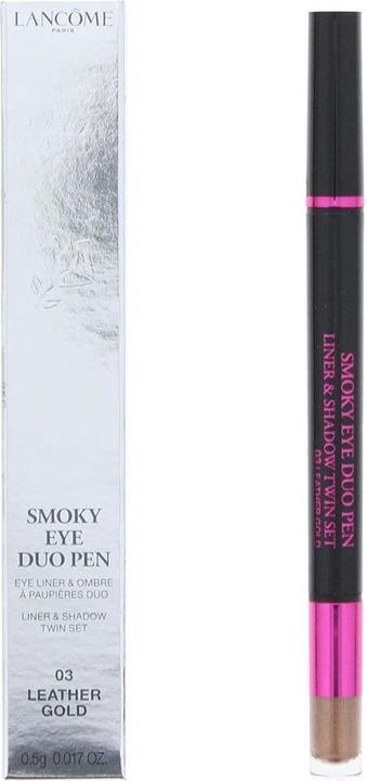 Actual product image Lancôme Lancome Smoky Eye Duo Pen Liner & Shadow Twin Set 0.5g 03 Leather Gold (03 Leather Gold)