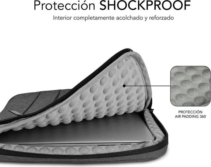 Immagine prodotto Subblim FUNDA PORTATIL AIR PADDING 360 SLEEVE 15,6" ROSA (15.60", Universale)