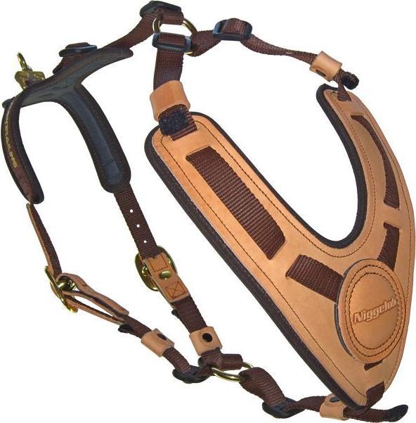 Actual product image Niggeloh Mantrailing harness brown XXS/XS (XXS, XS, Dog, Dog sport)