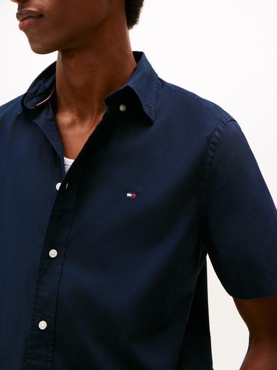 Actual product image Tommy Hilfiger Core Flex Poplin Solid S/S Shirt (L)
