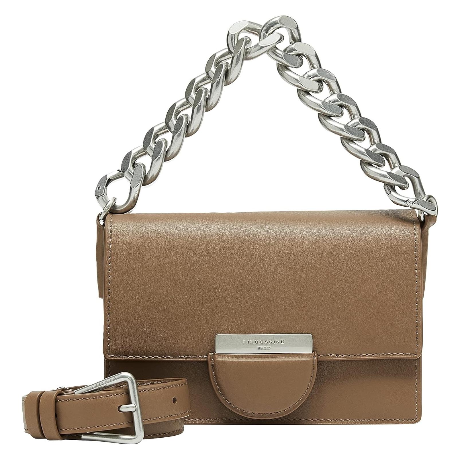Liebeskind Berlin, Damen, Handtasche, Penelope 2 Kettengürteltasche Mit Handgriff Und Schulterriemen, Braun