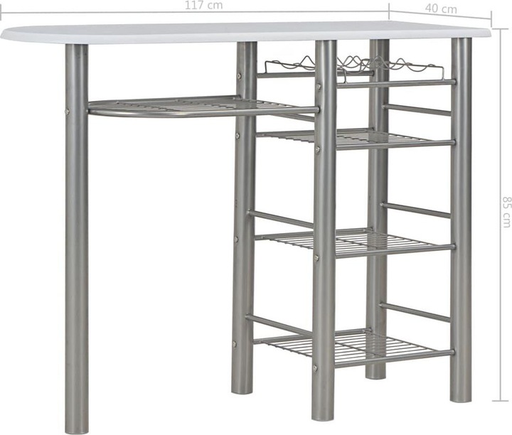 Actual product image VidaXL Nibelung (39 x 40 x 85 cm)