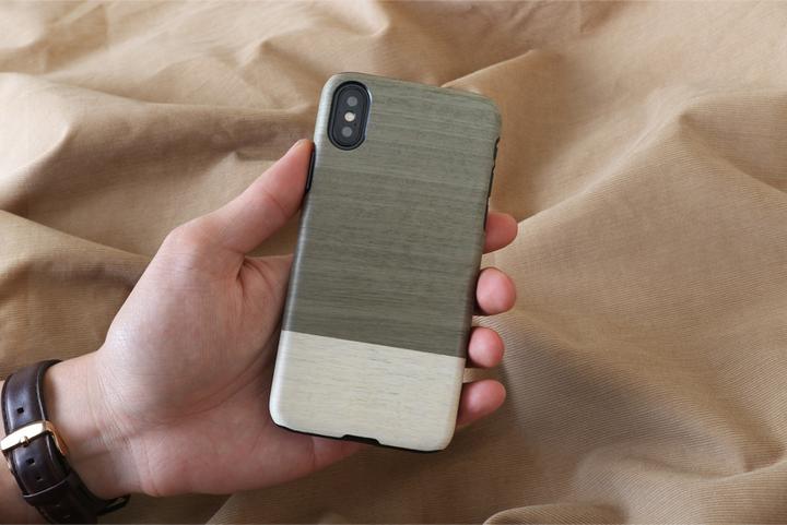 Actual product image Man&Wood SmartPhone case iPhone X/XS einstein black (Apple iPhone X, Apple iPhone XS)