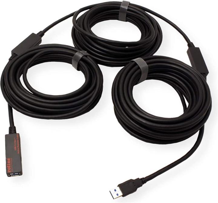Produktbild Roline USB3.2 Gen1 Akt. Repeater Kabel (20 m, USB 3.2 Gen 1)