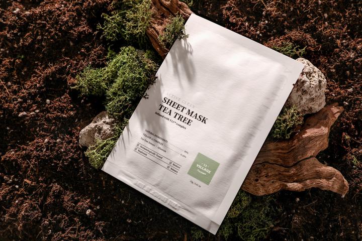 Actual product image Village 11 Factory Active clean sheet mask tea tree