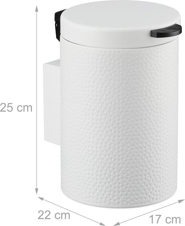 Produktbild Relaxdays Kosmetikeimer (3 l)