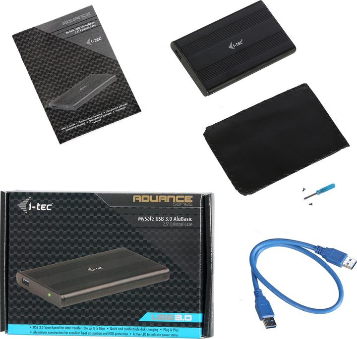 Productafbeelding i-tec MySafe Advance AluBasic (2.5")