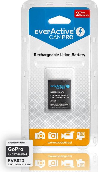 Produktbild Everactive EVB023 (Kamera Akku)