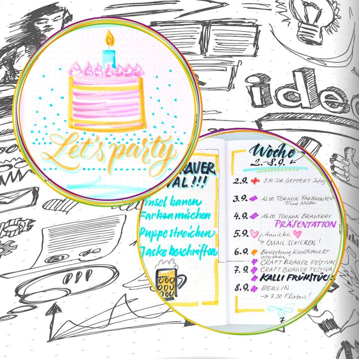 Immagine prodotto Online Diario a puntate (A5, Punteggiato, Copertina rigida)