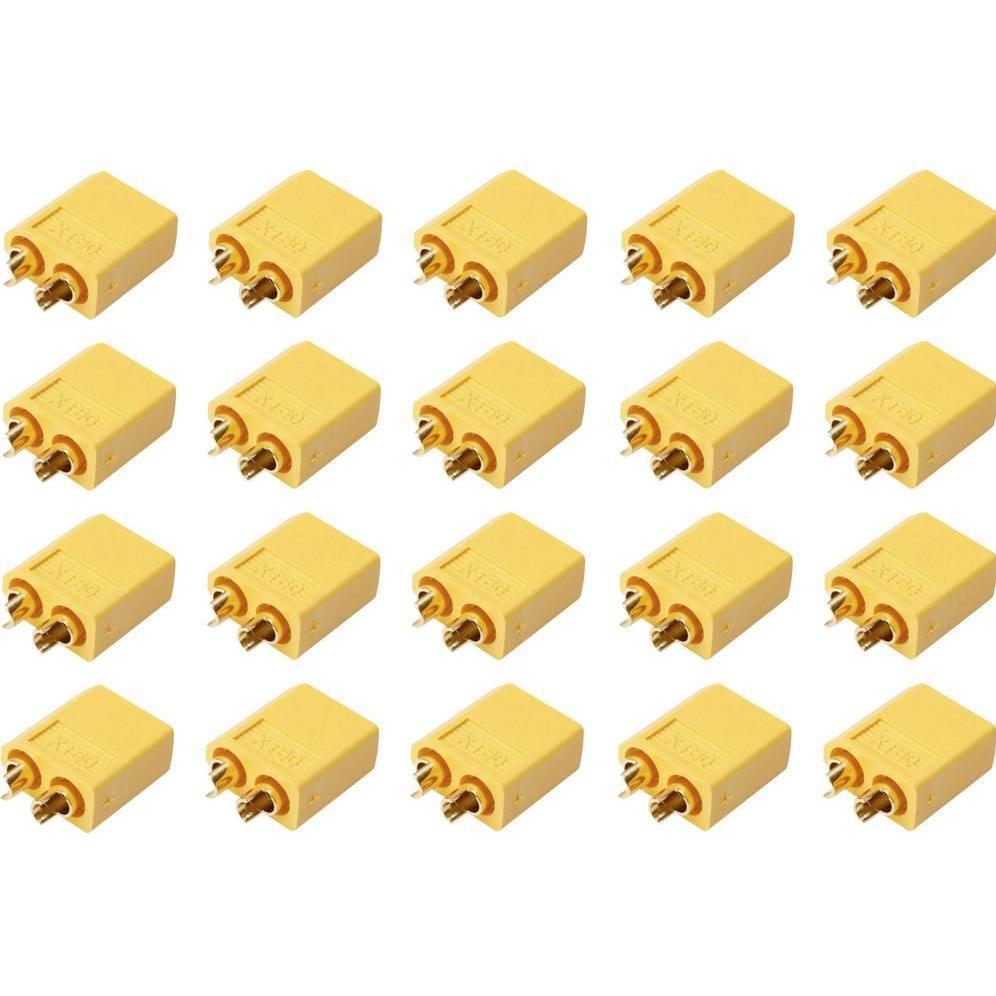 Reely 1399717 Akku Stecker XT60 vergoldet 20 St. Besonderheit: vergoldet.
