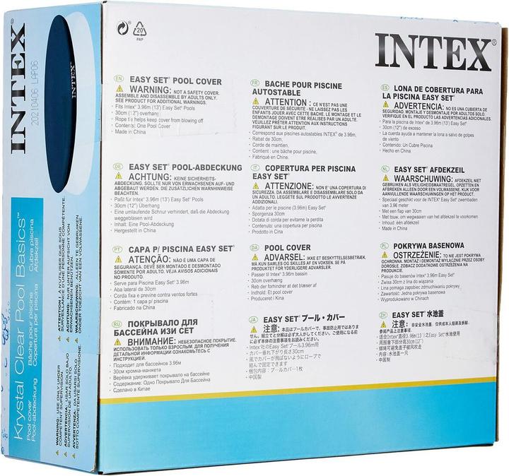 Produktbild Intex Poolabdeckung Easy Set 3,96 m