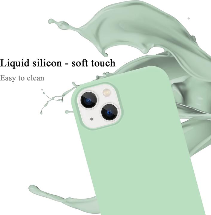 Produktbild Cadorabo Hülle für Apple iPhone 14 im TPU Liquid Silicone Case Style (Apple iPhone 14)