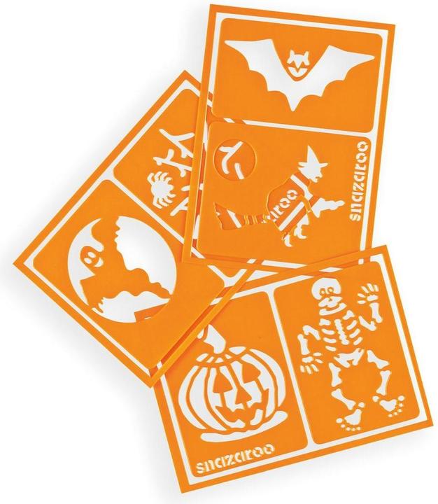 Actual product image Snazaroo Halloween stencils
