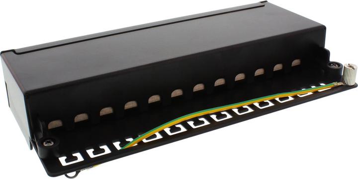 Produktbild InLine Patchfeld Cat.6A 12-fach