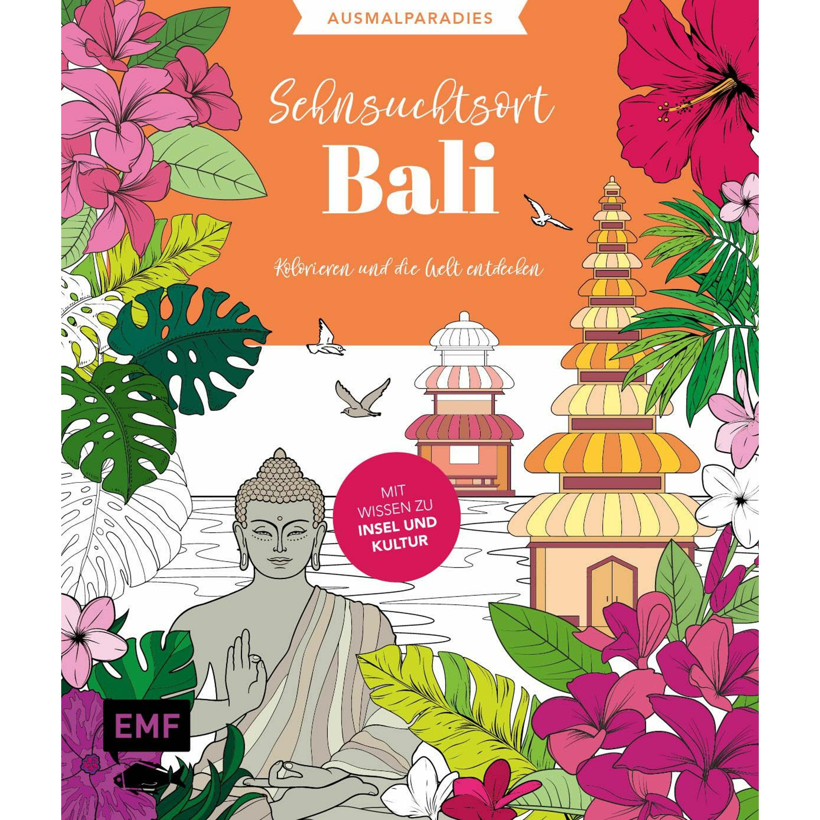 Edition Fischer Ausmalparadies - Sehnsuchtsort Bali
