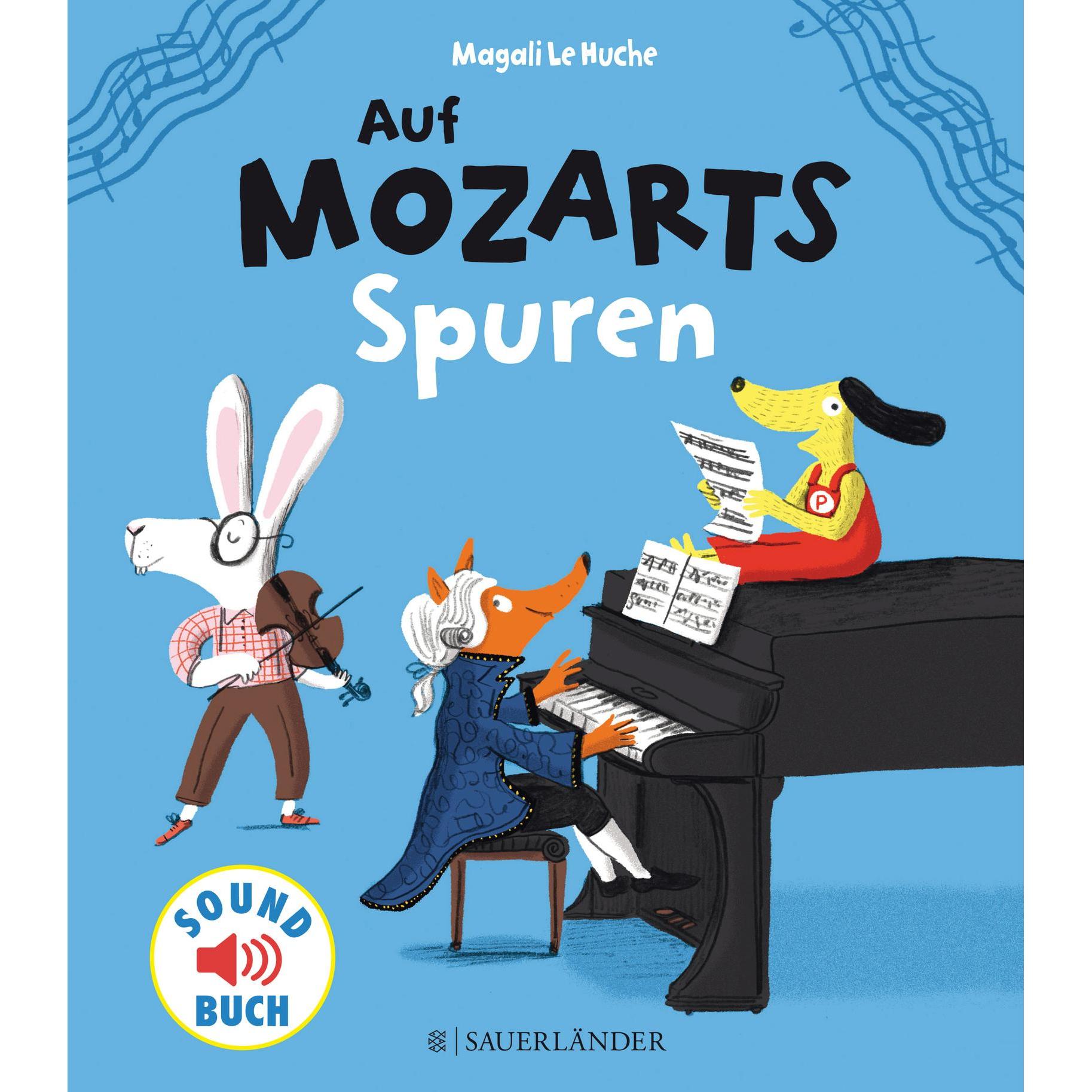Auf Mozarts Spuren, Kinderbücher von Magali Le Huche