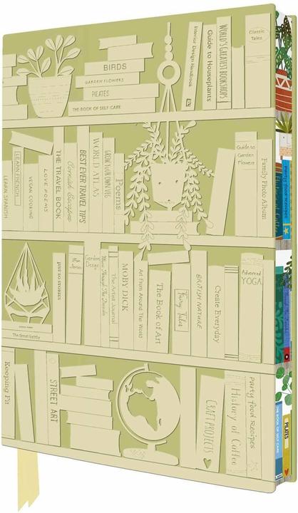 Produktbild Georgia Breeze: Bookshelves Artisan Art Notebook ( Journals) (A5, Harter Einband)