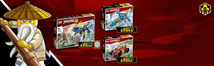 Actual product image LEGO Ninjago - Nya's Water Dragon EVO (71800, LEGO Ninjago)