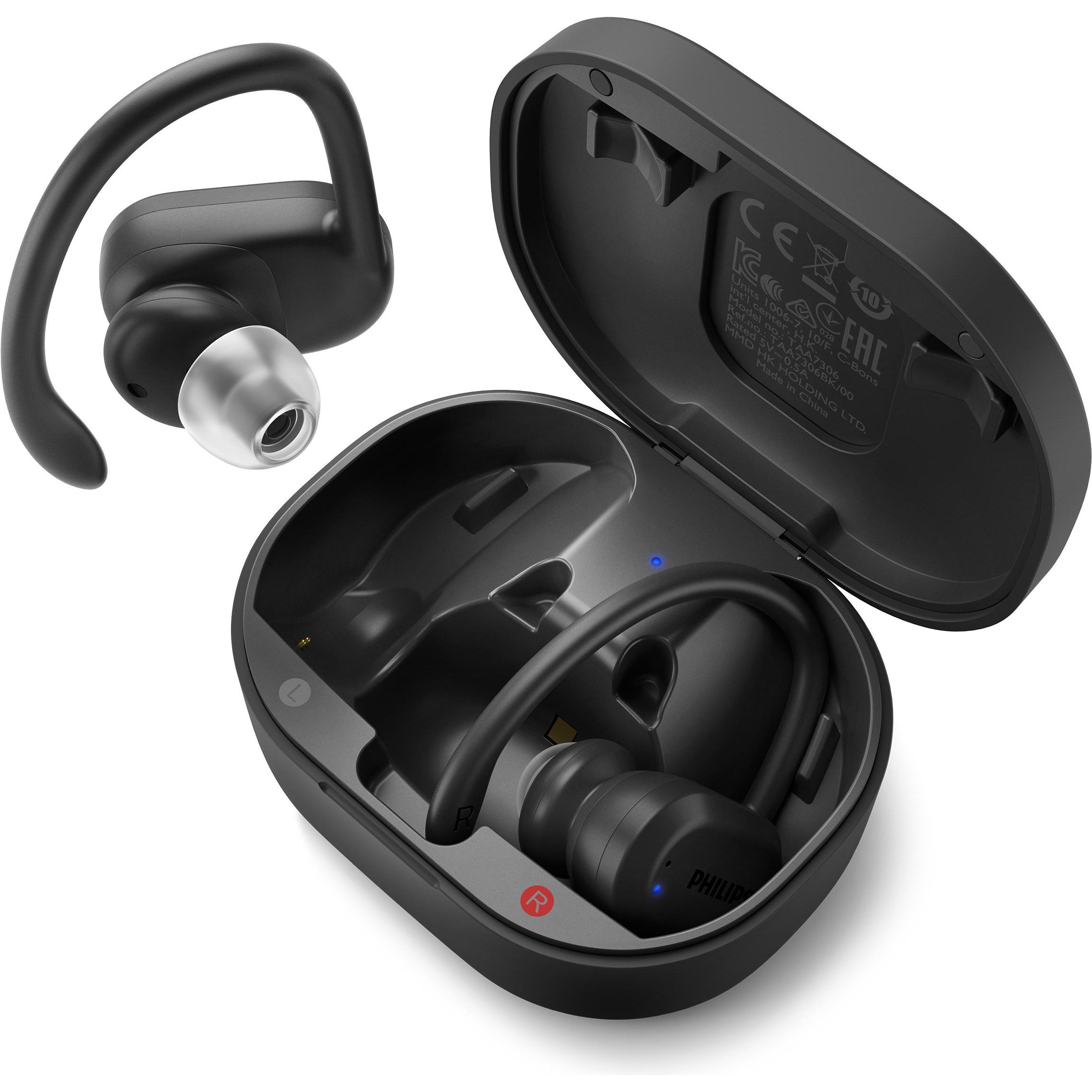 Philips TAA7306BK/00 (6 h, Kabellos), Kopfhörer, Schwarz