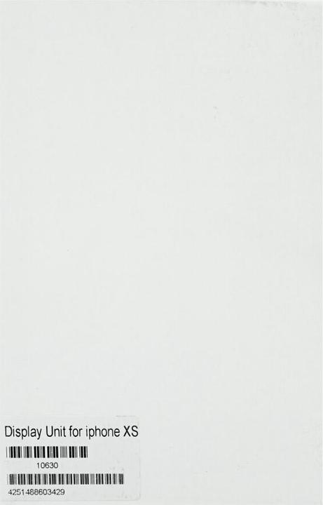 Produktbild OEM Original Display Unit (Refurbished) for iPhone XS black (Display)