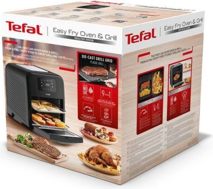 Immagine prodotto Tefal Friggitrice ad aria calda Easy Fry Oven & Grill (FW5018), nero