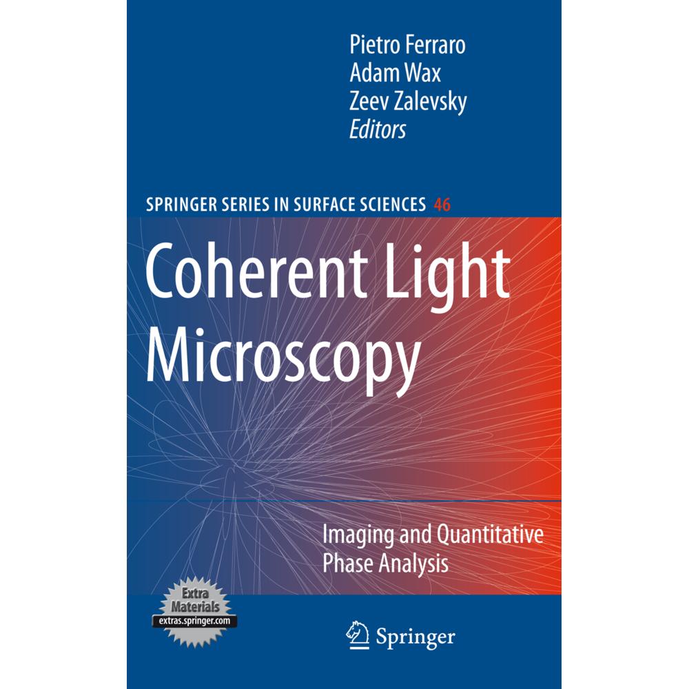 Coherent Light Microscopy, Fachbücher von Adam Wax, Zeev Zalevsky, Pietro Ferraro