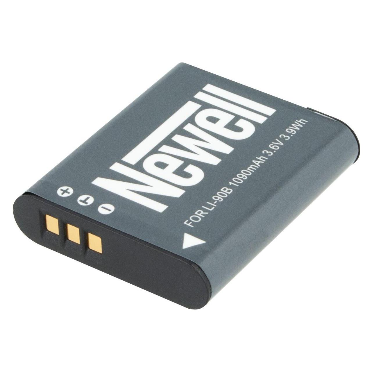 Newell LI-90B Baterija (Batteria Della Fotocamera), Alimentatore Fotocamera, Nero