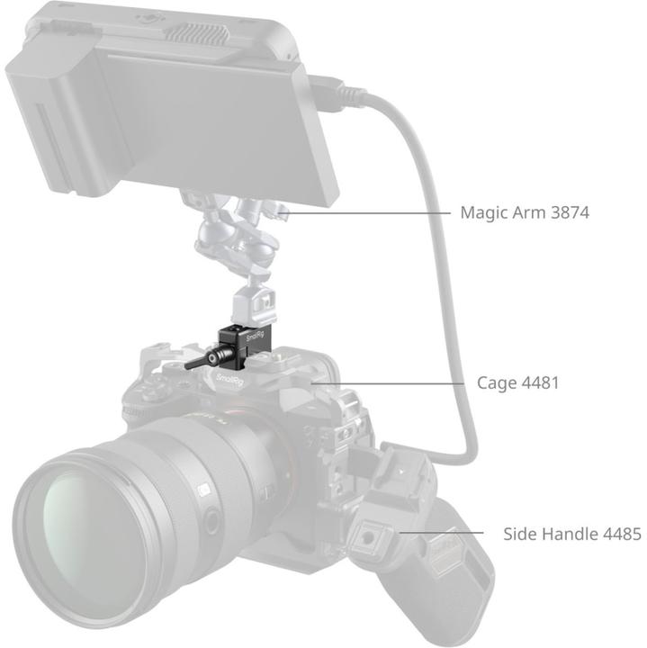 Produktbild SmallRig Universal NATO Clamp Support 1973B