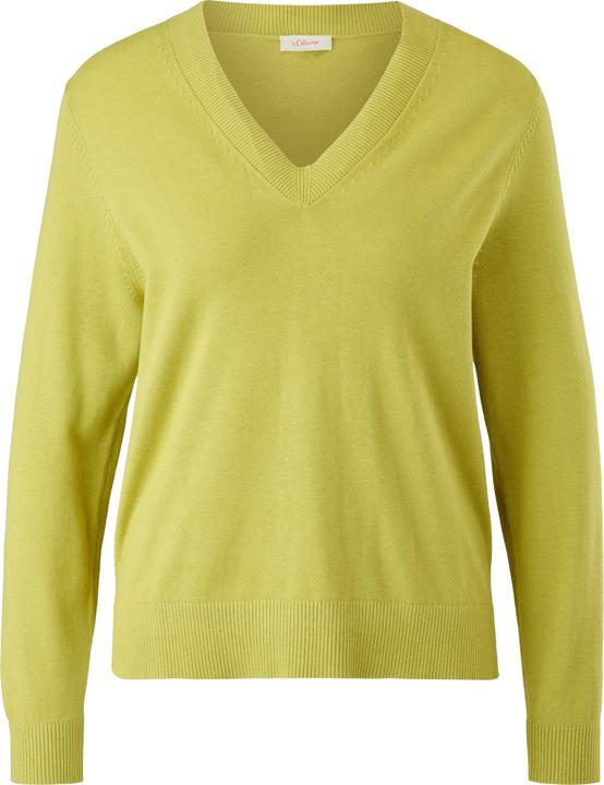 Actual product image s.Oliver Strickpullover Strickpullover aus Baumwollmix (46)