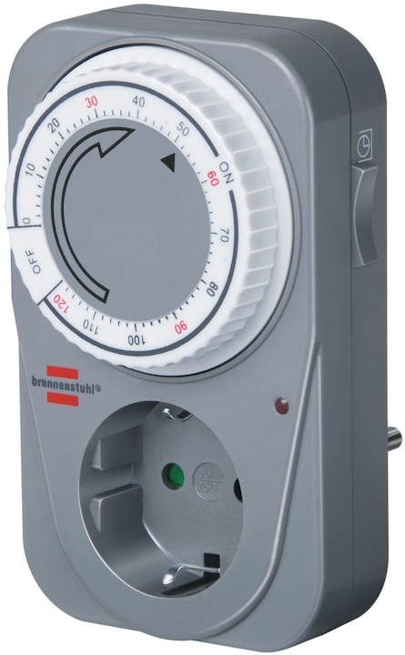 Brennenstuhl Mechanischer Countdown Timer MC 120 1506590 (CEE 7/7)