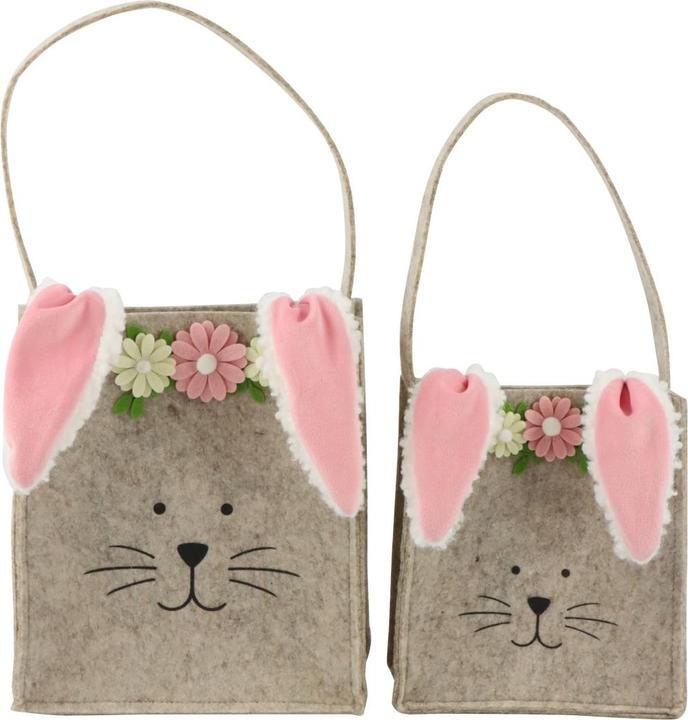 Immagine prodotto Hoff Interieur Hoff-Interieur borsa in feltro orecchio lungo grande 1 pezzo (Borsa da regalo, 1 x)