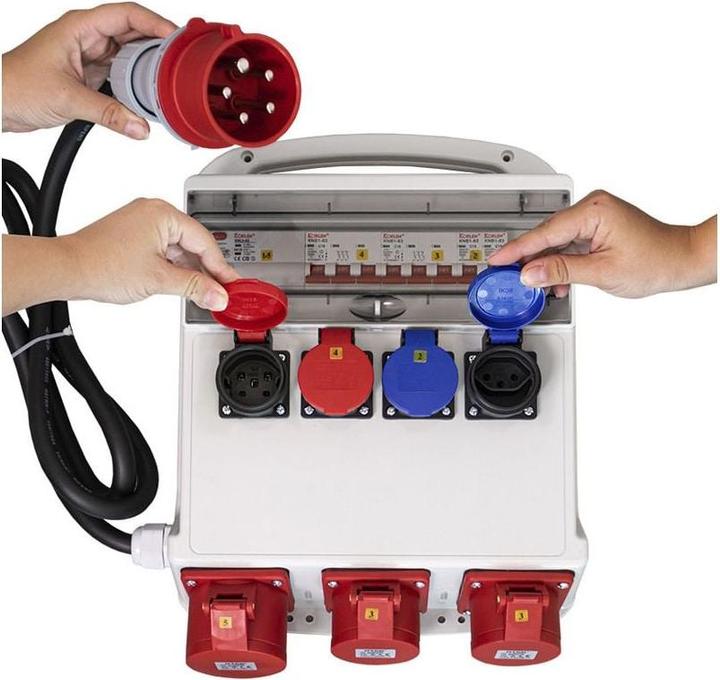 Actual product image Ekström Power outlet box 16 (Type 25, Type 13)