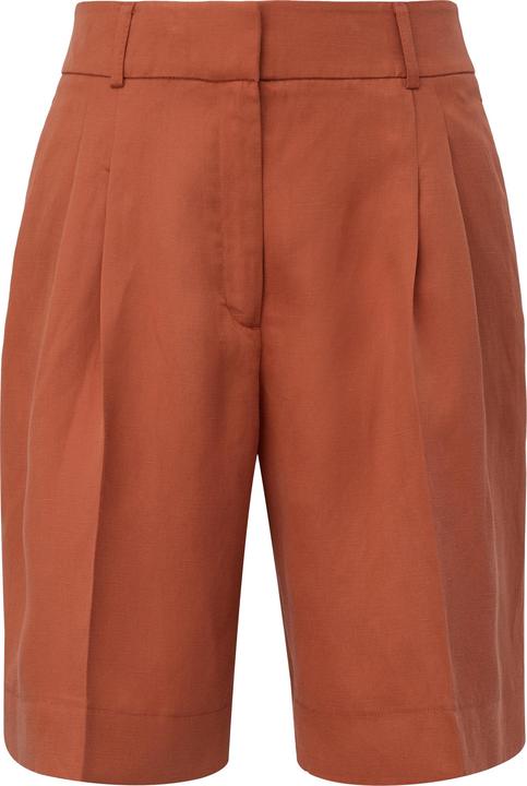 Produktbild s.Oliver Hose Regular: Bundfalten-Shorts (32)
