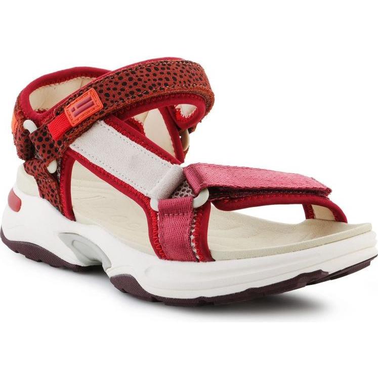 D.Franklin, Donne, Sandali + Ciabatte, Damen Sneakers Sandalen Streifen Sandalen, (37)