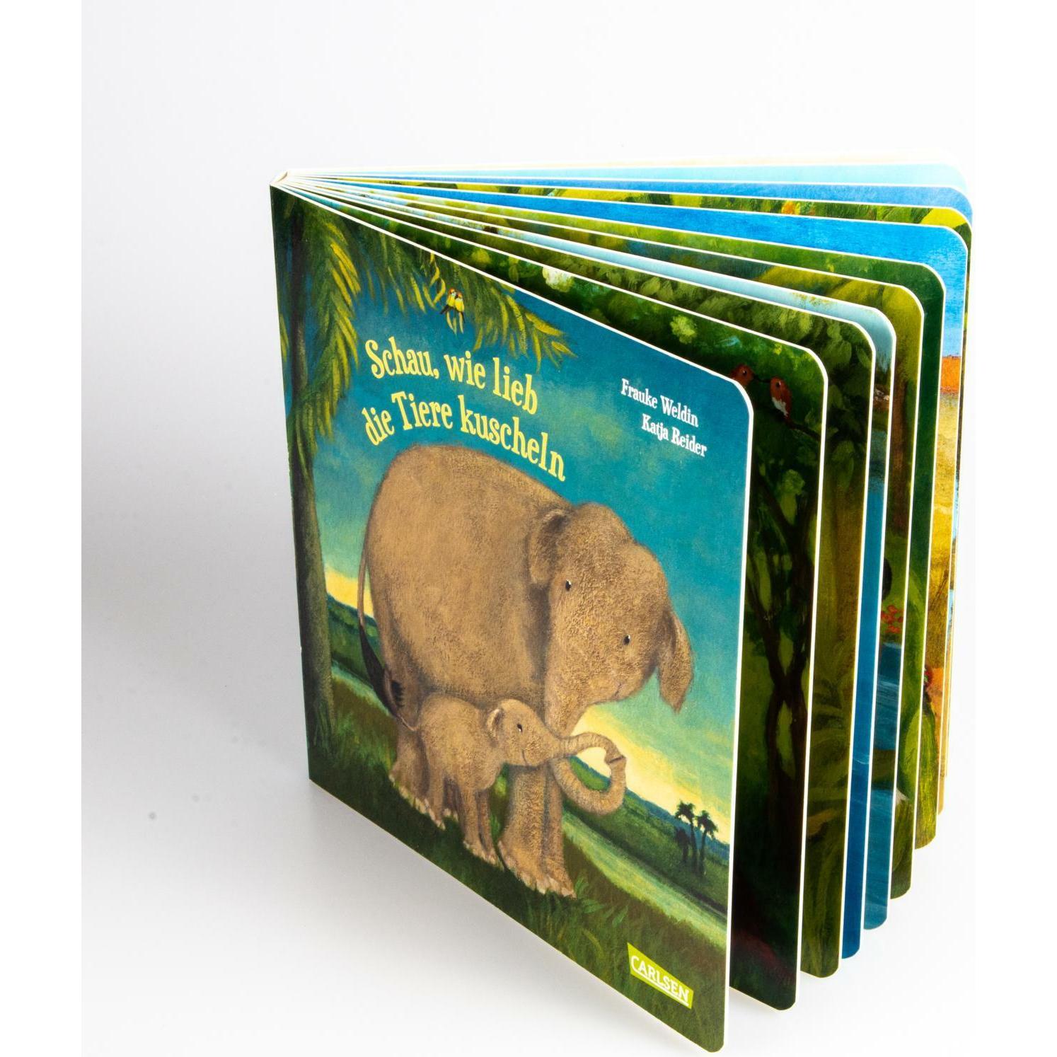 Thumbnail - Schau, wie lieb die Tiere kuscheln, Kinderbücher von Katja Reider