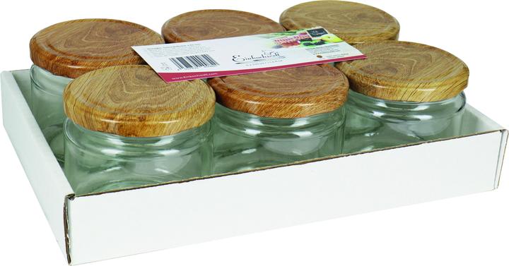 Produktbild Dosen-Zentrale Schraubdeckelglas (6 Stk., 0.41 l)