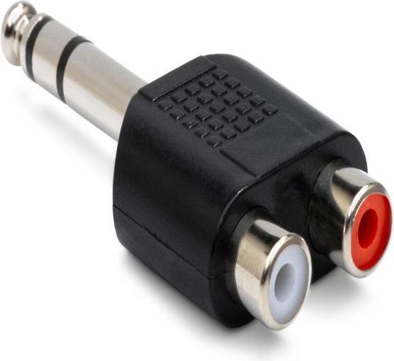 Produktbild Hosa GPR484 Adapter 2x Cinch-Kupplung auf 6,3 mm TRS